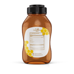 Raw & Unfiltered Honey – 12 oz Bottle | Pure & Natural Sweetener Back